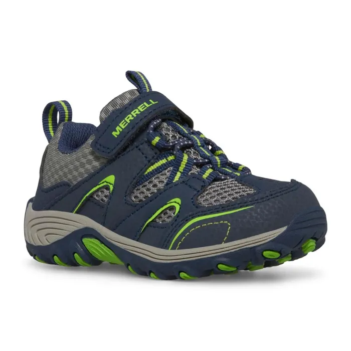 Merrell Little Trail Chaser Jr Shoe Navygreen Kids Sneakers