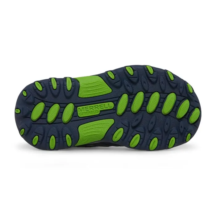 Merrell Little Trail Chaser Jr Shoe Navygreen Kids Sneakers