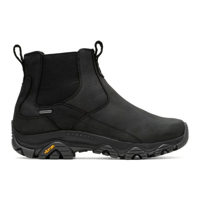 Merrell Moab Adventure 3 Chelsea Polar Waterproof Wide Width Black Men Winter Boots