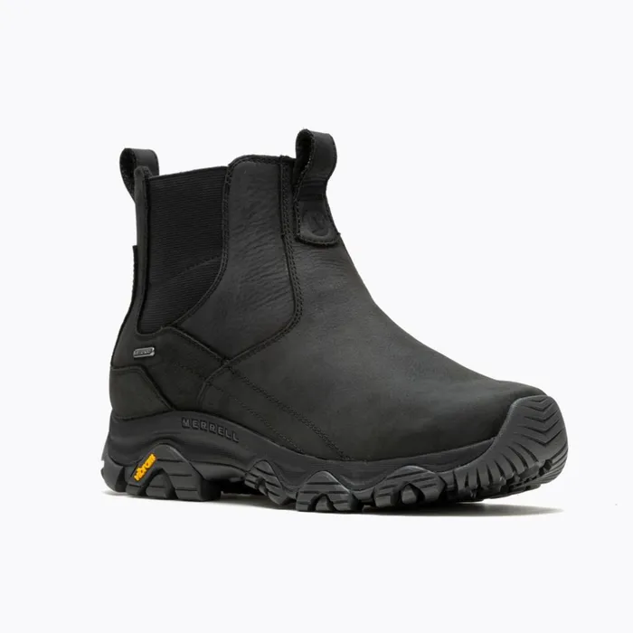 Merrell Moab Adventure 3 Chelsea Polar Waterproof Wide Width Black Men Winter Boots
