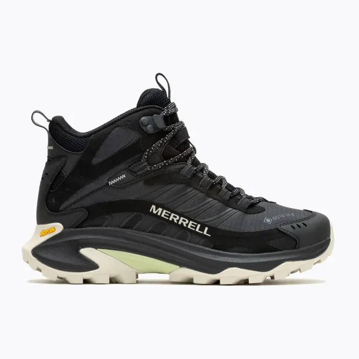 Merrell Moab Speed 2 Mid GoreTex Wide Width Black Women Wide Widths