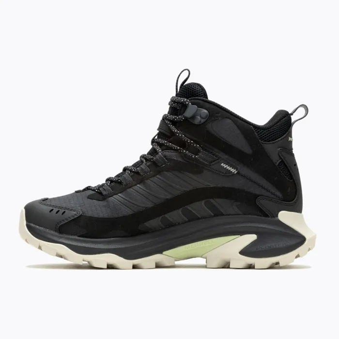 Merrell Moab Speed 2 Mid GoreTex Wide Width Black Women Wide Widths