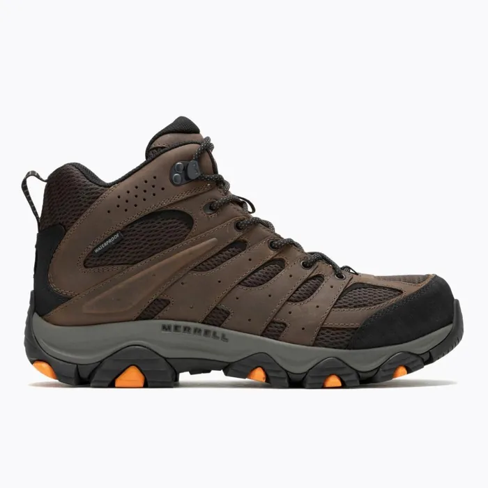 Merrell Moab Vertex 2 Mid Waterproof Carbon Fiber Work Boot Earth Men Boots