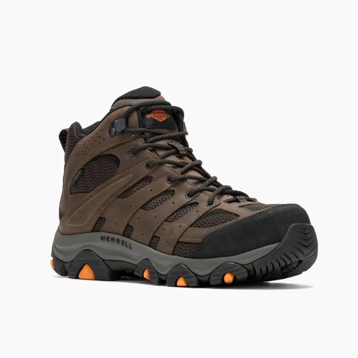 Merrell Moab Vertex 2 Mid Waterproof Carbon Fiber Work Boot Earth Men Boots