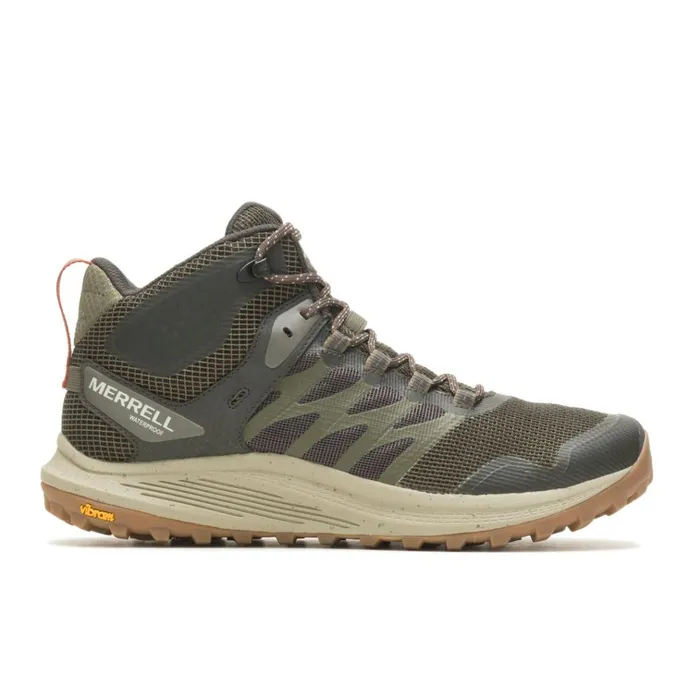 Merrell Nova 3 Mid Waterproof Olive Men Boots