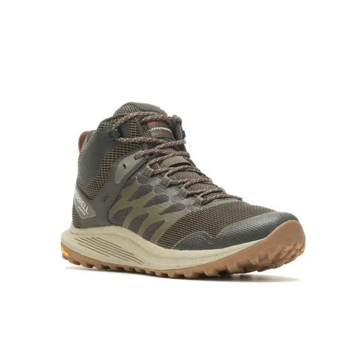 Merrell Nova 3 Mid Waterproof Olive Men Boots