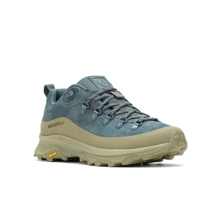 Merrell Ontario Sp Lace 1trl X Belstaff Mineralaloe Men Sneakers