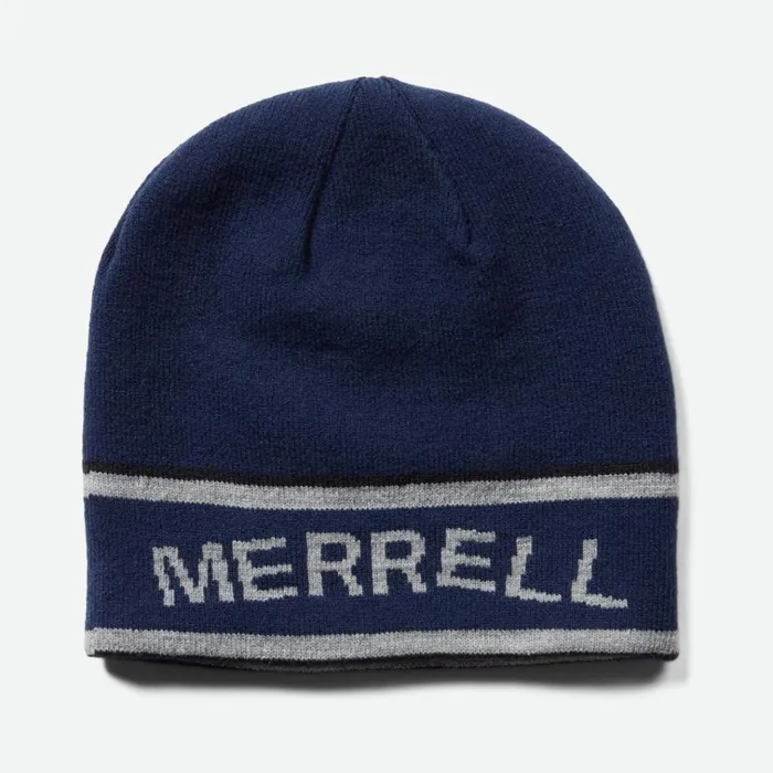 Merrell Reversible Beanie Navy MenWomen Hats