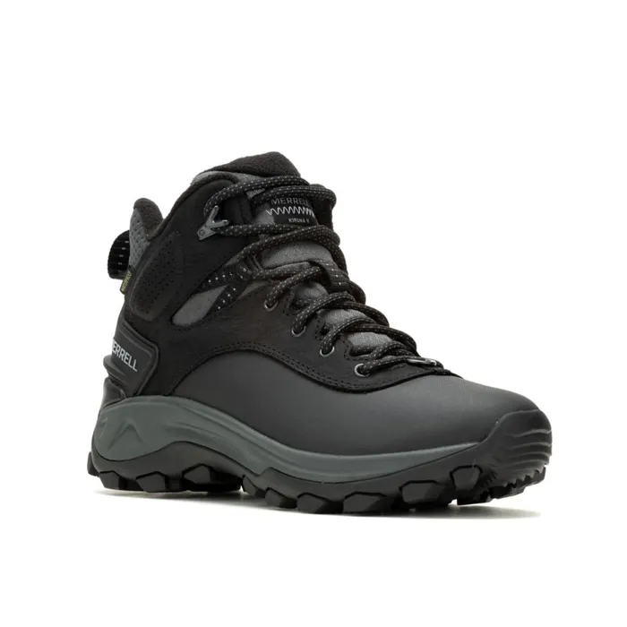 Merrell Thermo Kiruna 2 Mid Waterproof Wide Width Black Women Boots
