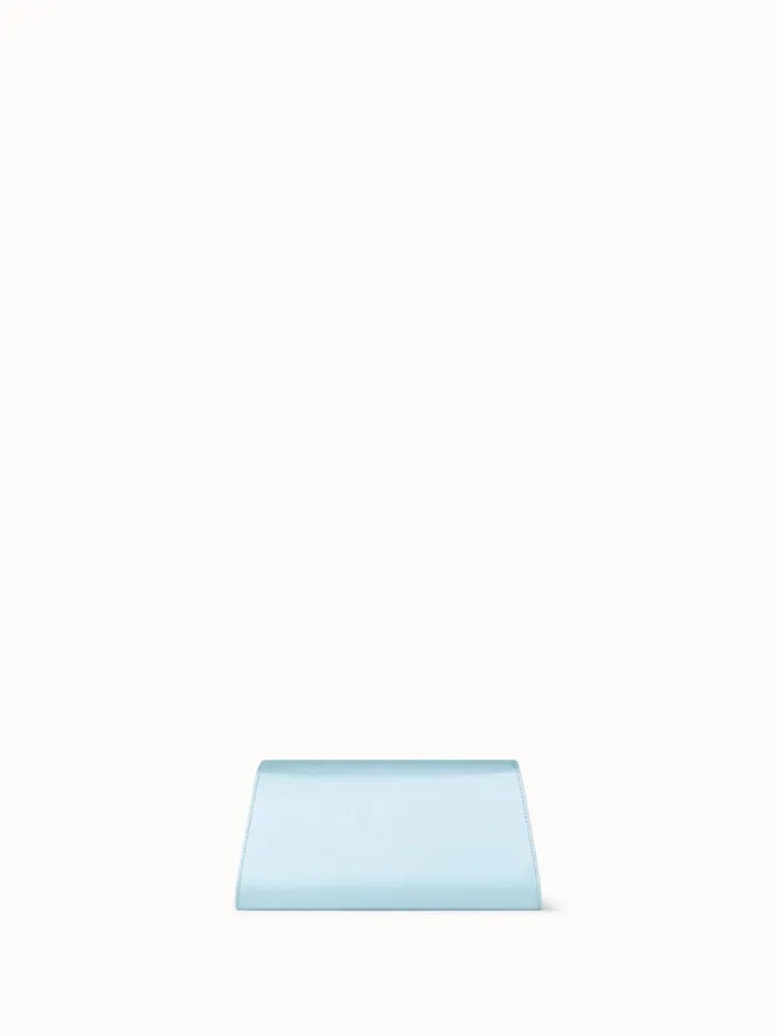 Mini Anouk Clutch In Satin With Crystal Trapezoid Vespa Women Akris Clutches