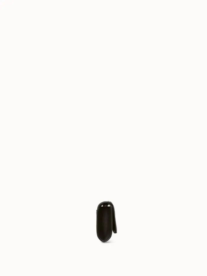 Mini Clutch In Braided Trapezoids Black Women Akris Crossbody Bags