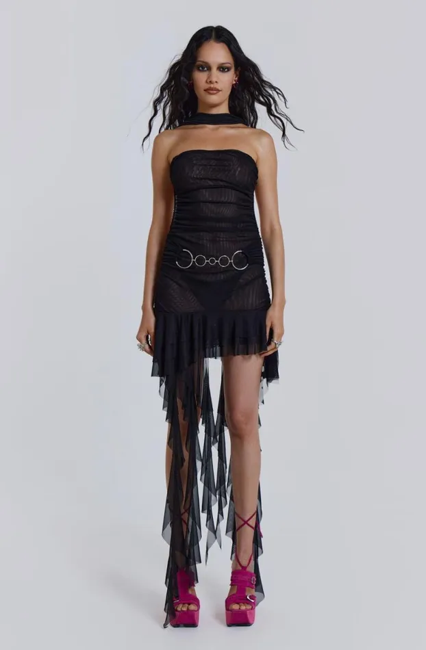 Mini Dresses Women Jaded London Obsidian Dress