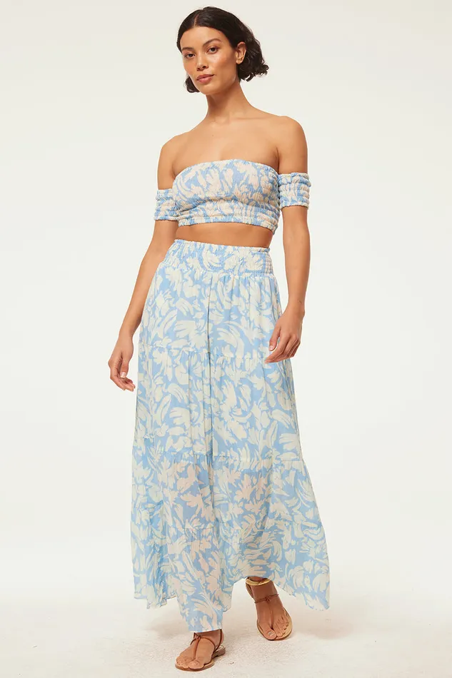 Misa Los Angeles Alba Top Patmos Sky Women Matching Sets