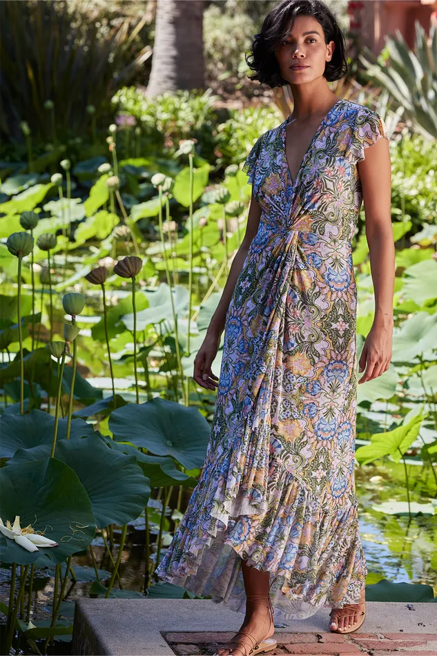 Misa Los Angeles Avaline Dress Dolce Vita Kaleidoscope Women Dresses