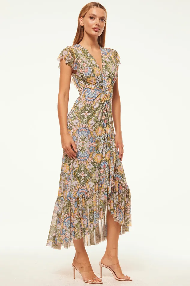 Misa Los Angeles Avaline Dress Dolce Vita Kaleidoscope Women Dresses
