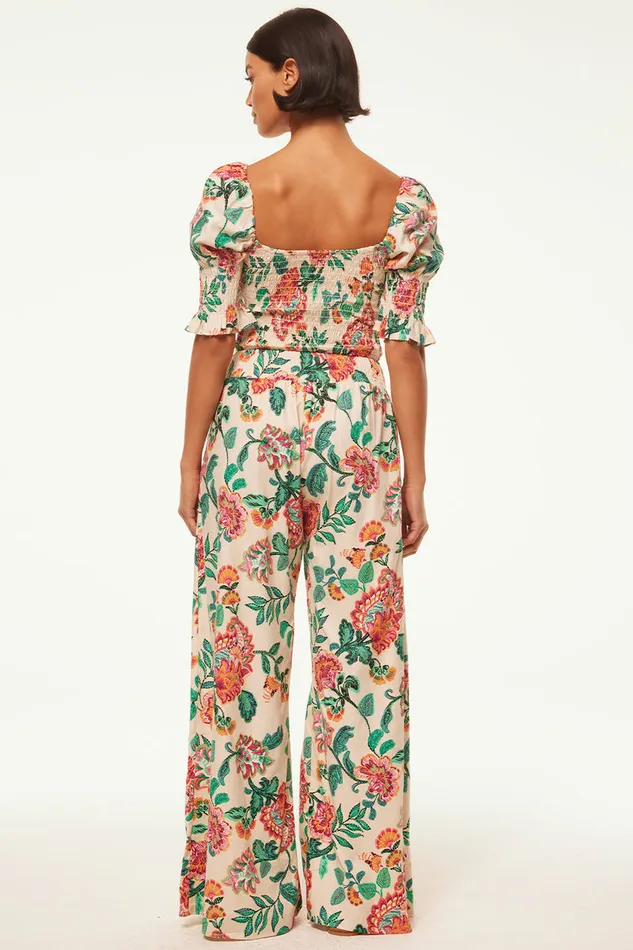 Misa Los Angeles Calla Top Malika Paisley Floral Women Matching Sets
