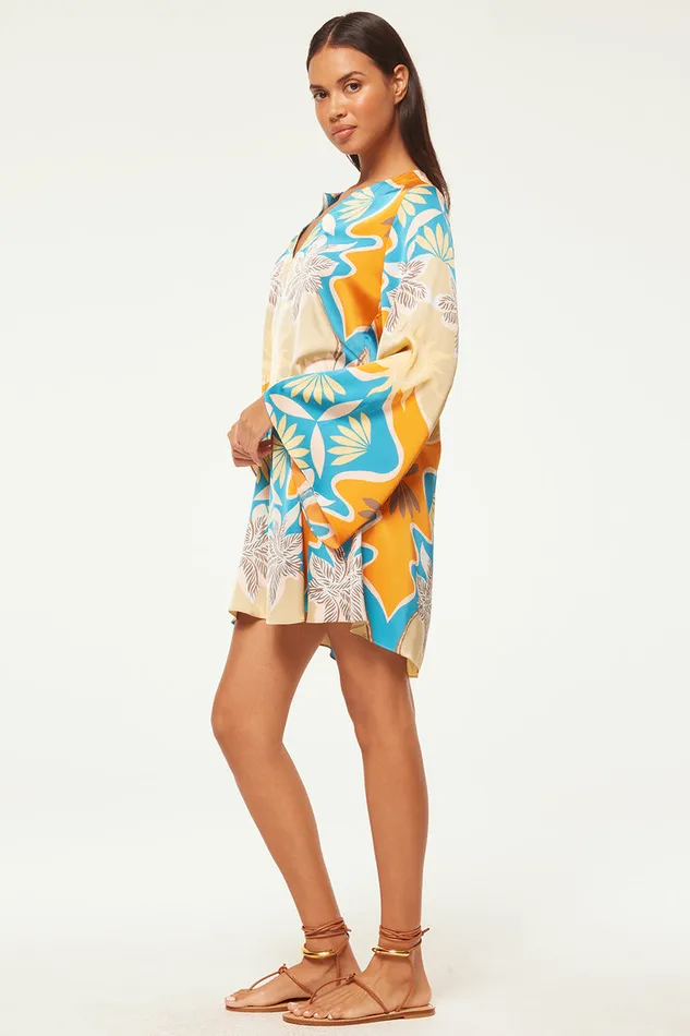 Misa Los Angeles Dusty Tunic Dress Bain De Soleil Women Dresses