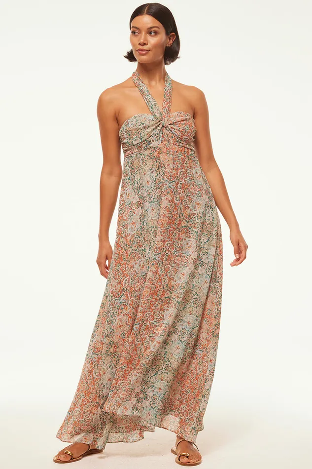 Misa Los Angeles Emine Dress Ombre Tapestry Women Dresses