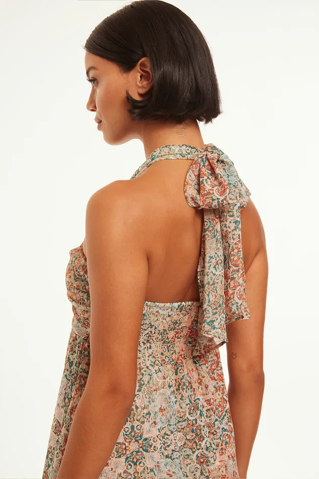 Misa Los Angeles Emine Dress Ombre Tapestry Women Dresses