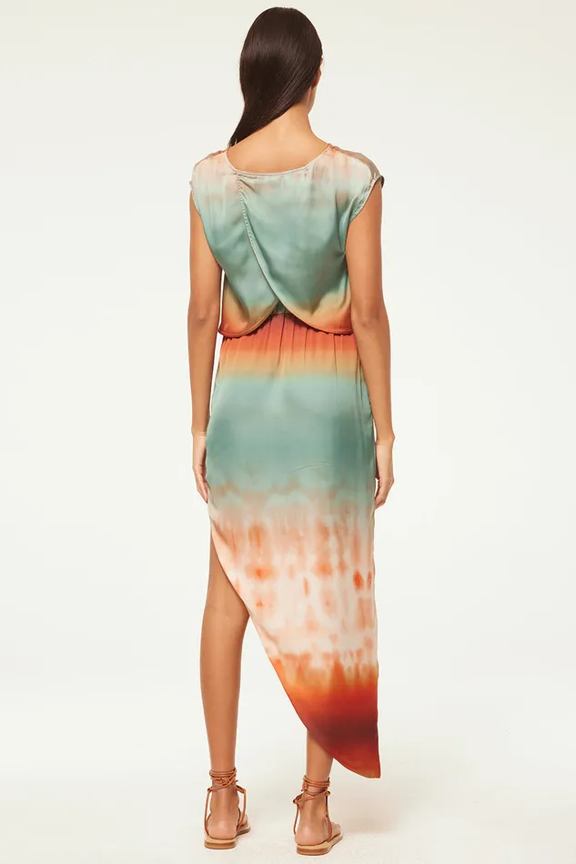 Misa Los Angeles Franka Skirt Carnelian Ombre Women Matching Sets
