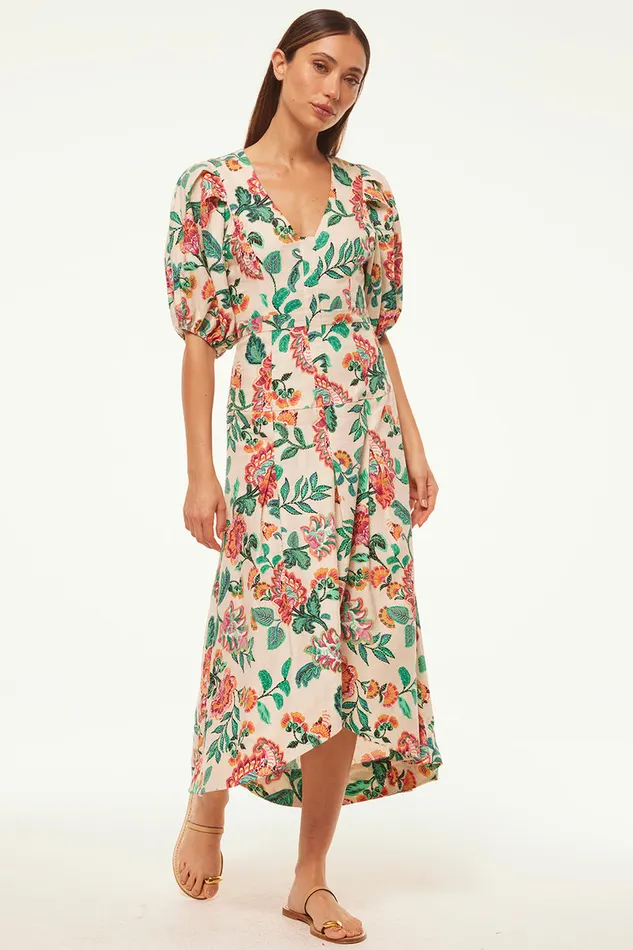 Misa Los Angeles Jamila Dress Malika Paisley Floral Women Dresses