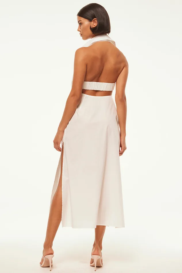 Misa Los Angeles Jessika Dress White Women Dresses