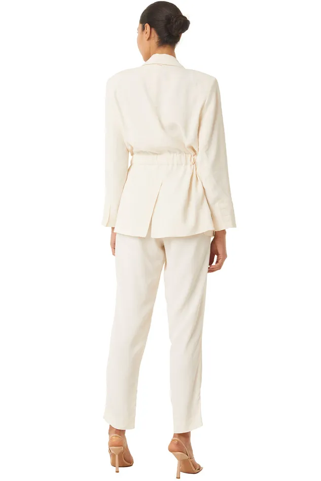 Misa Los Angeles Kelsey Jacket Ivory Women Tops