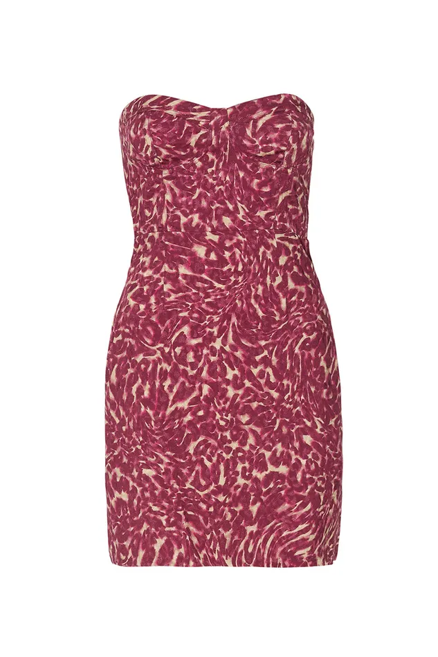Misa Los Angeles Kinsley Dress Fauna Abstract Women Dresses