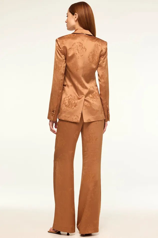 Misa Los Angeles Lauren Blazer Straw Jacquard Women Jackets