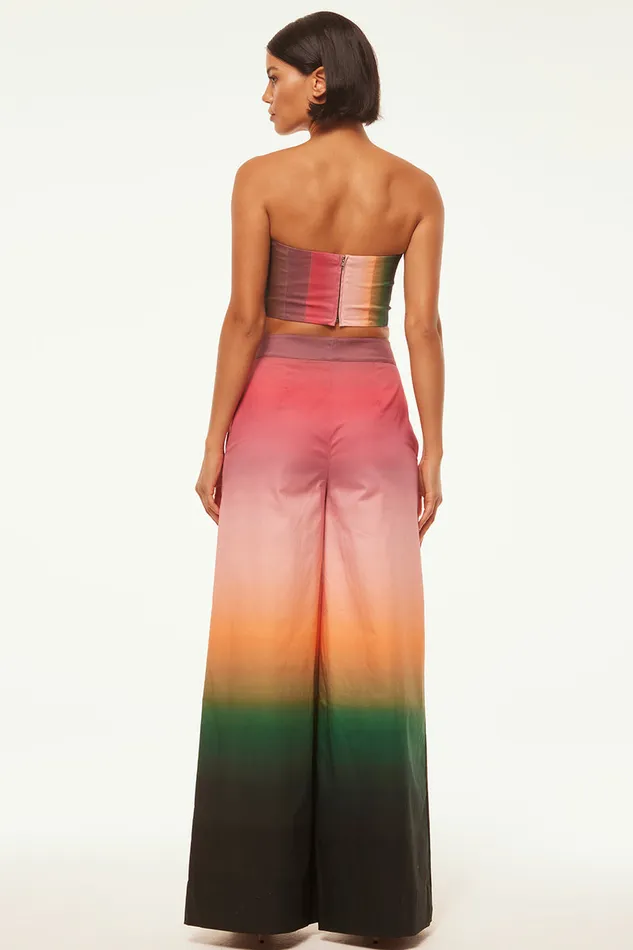 Misa Los Angeles Nico Pant Cali Ombre Cotton Women Matching Sets