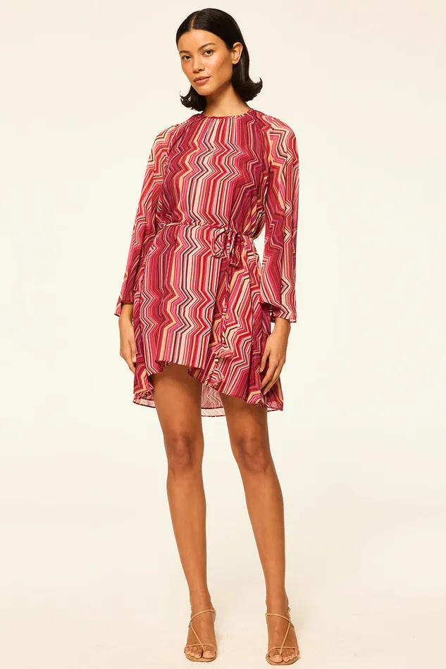 Misa Los Angeles Petra Dress La Banda Crimson Women Dresses