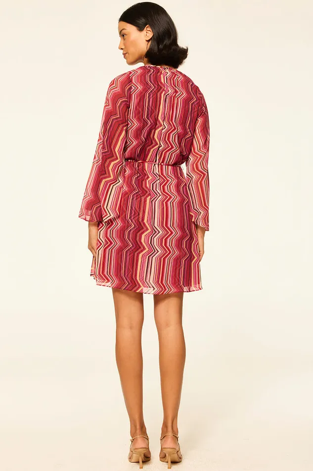 Misa Los Angeles Petra Dress La Banda Crimson Women Dresses
