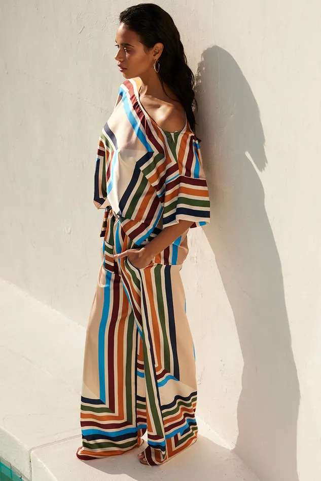 Misa Los Angeles Reshma Pant San Miguel Stripe Women Pants