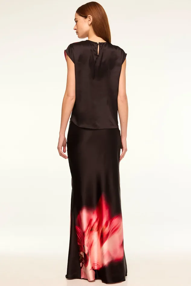 Misa Los Angeles Sierra Skirt Midnight Orchid Women Matching Sets