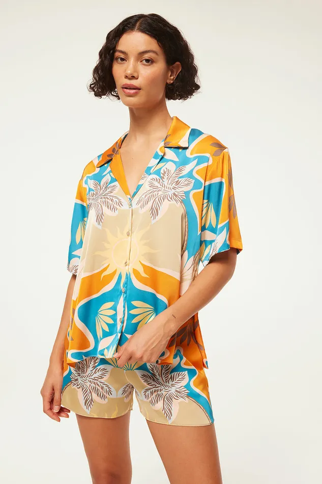 Misa Los Angeles Solange Top Bain De Soleil Women Tops