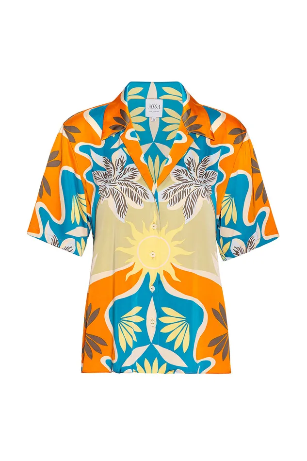 Misa Los Angeles Solange Top Bain De Soleil Women Tops
