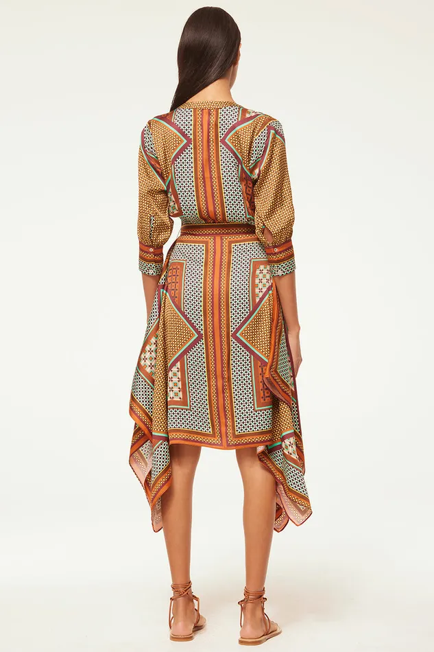 Misa Los Angeles Solmaz Dress Positano Scarf Women Dresses
