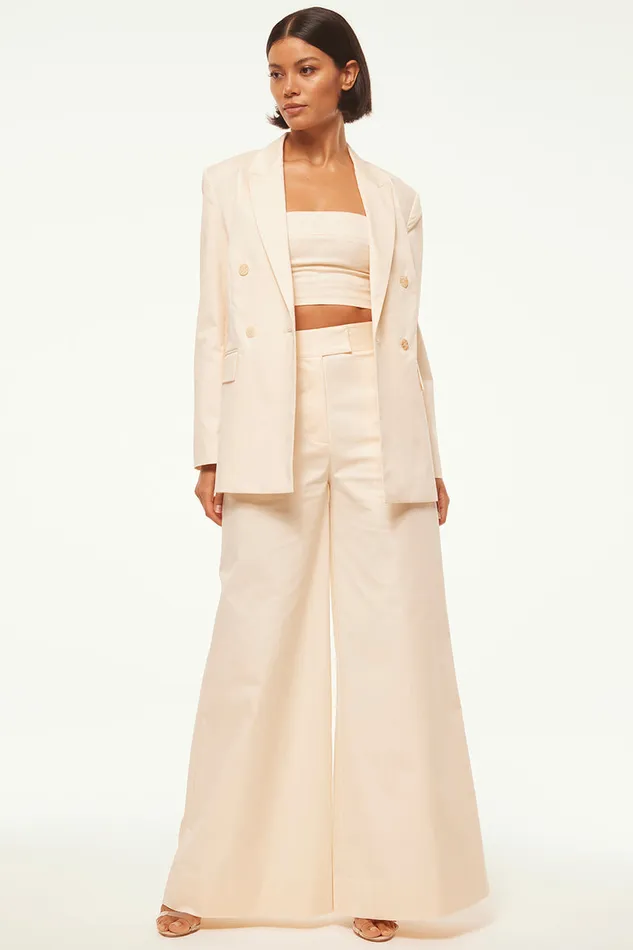 Misa Los Angeles Viva Blazer Parchment Women Tops