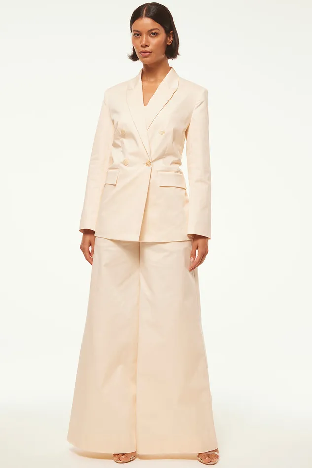 Misa Los Angeles Viva Blazer Parchment Women Tops