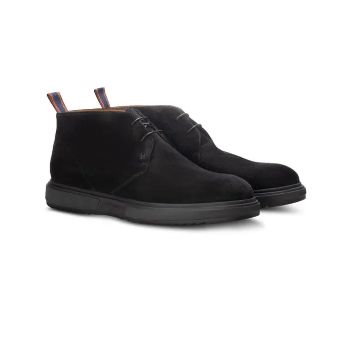 Moreschi Boots Black Suede Desert Boot 8211 Men