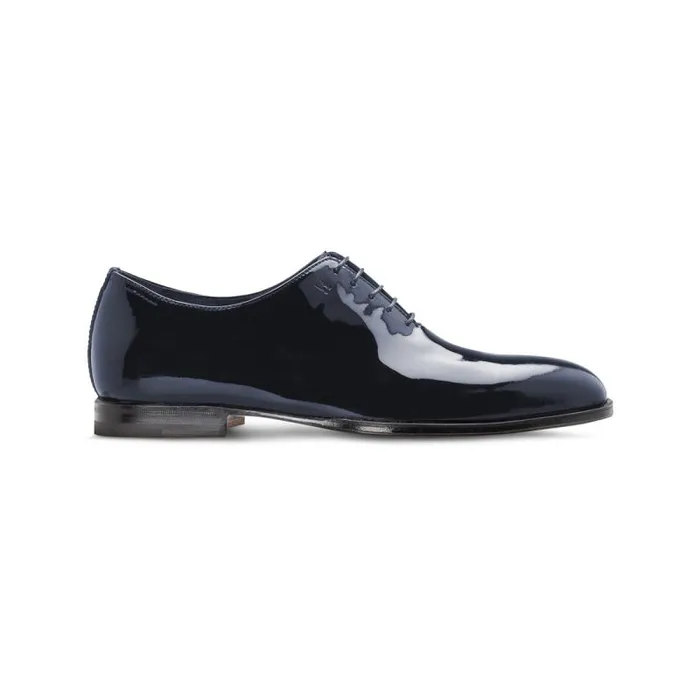 Moreschi Lace Ups Blue Patent Leather Oxford 8211 Men
