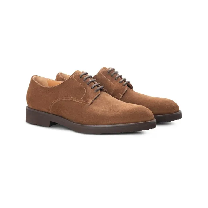 Moreschi Lace Ups Brown Suede Derby 8211 Men