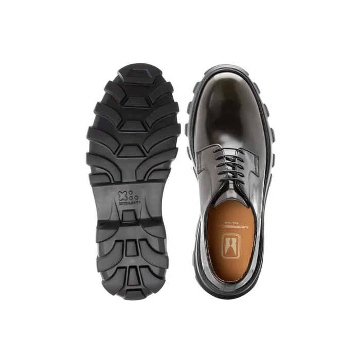 Moreschi Lace Ups Green Leather Derby 8211 Men