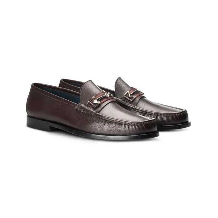 Moreschi Loafers Brown Leather Loafer 8211 Men