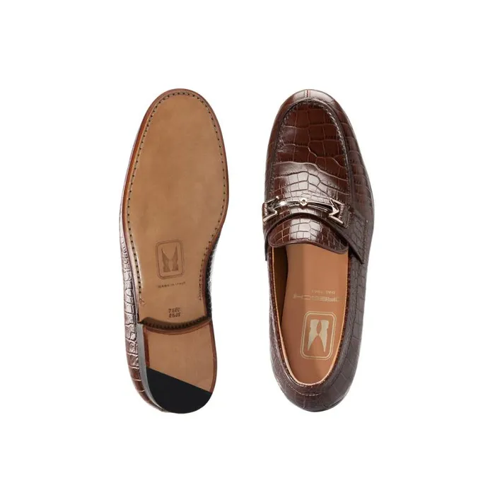 Moreschi Loafers FOR HIM 8211 Brown Leather Loafer 8211 Men