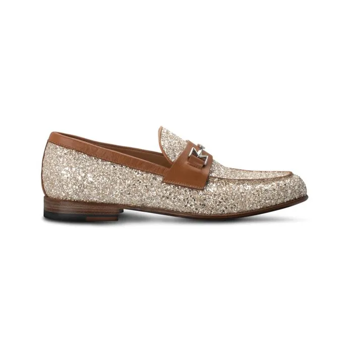Moreschi Loafers FOR HIM 8211 Gold Glitter Loafer 8211 Men