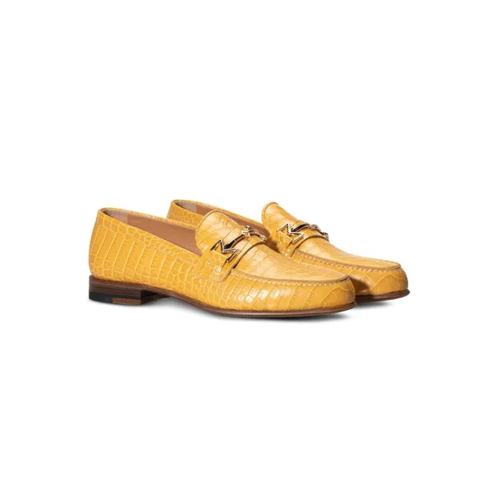 Moreschi Loafers Yellow Leather Woman Loafer 8211 Women