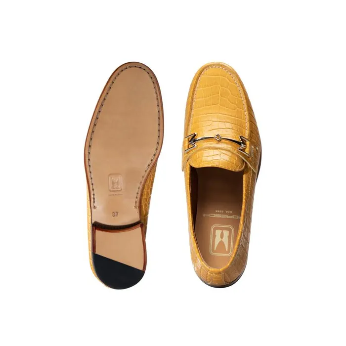 Moreschi Loafers Yellow Leather Woman Loafer 8211 Women