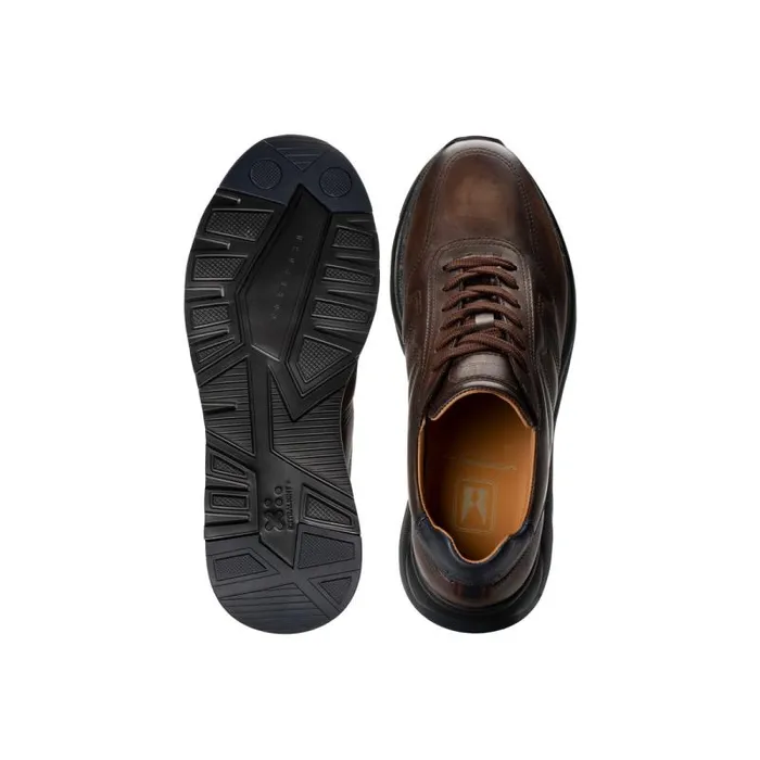 Moreschi Sneakers Brown Leather Sneaker 8211 Men