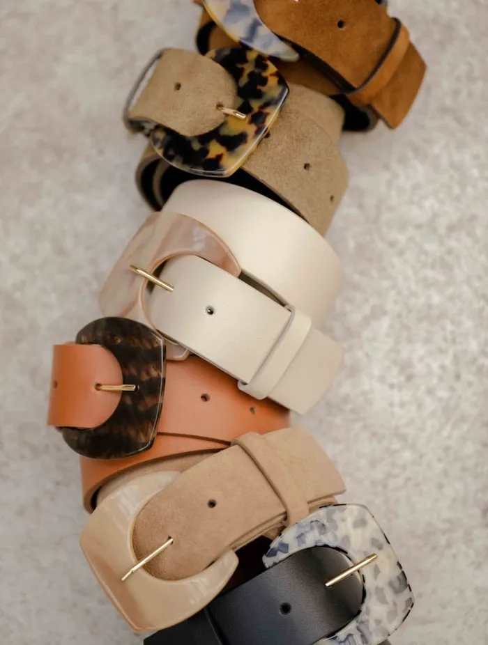 Murano Camel Women Bobbies Belts Murano Camel Women Bobbies Belts